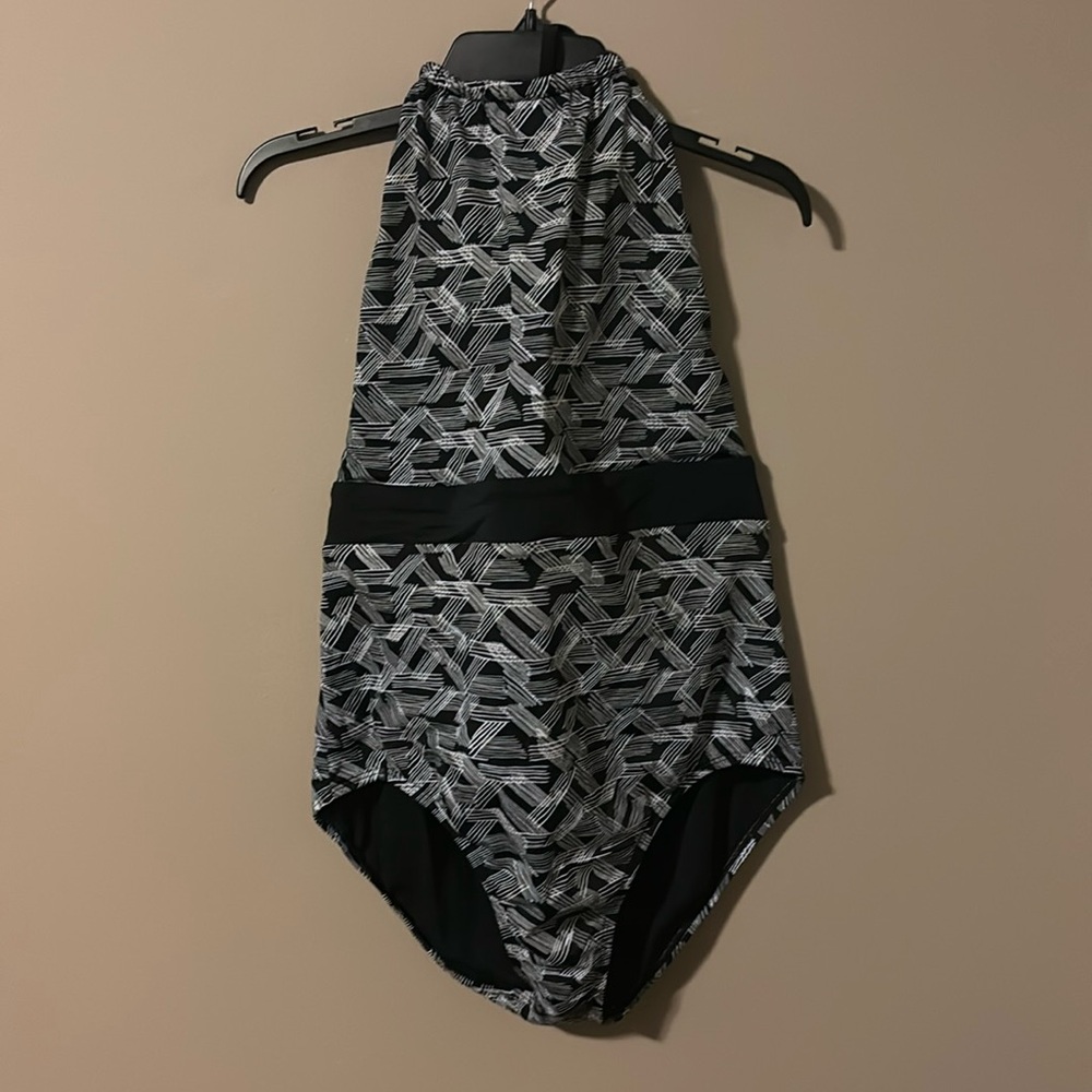 Time and Tru Halter Neck Swimsuit